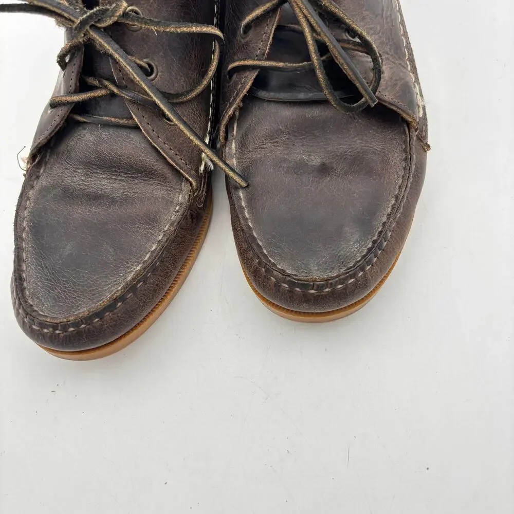 Quoddy Kennebec Chukka Boots Chocolate Men's 9.5 Western Indie Boat Heritage